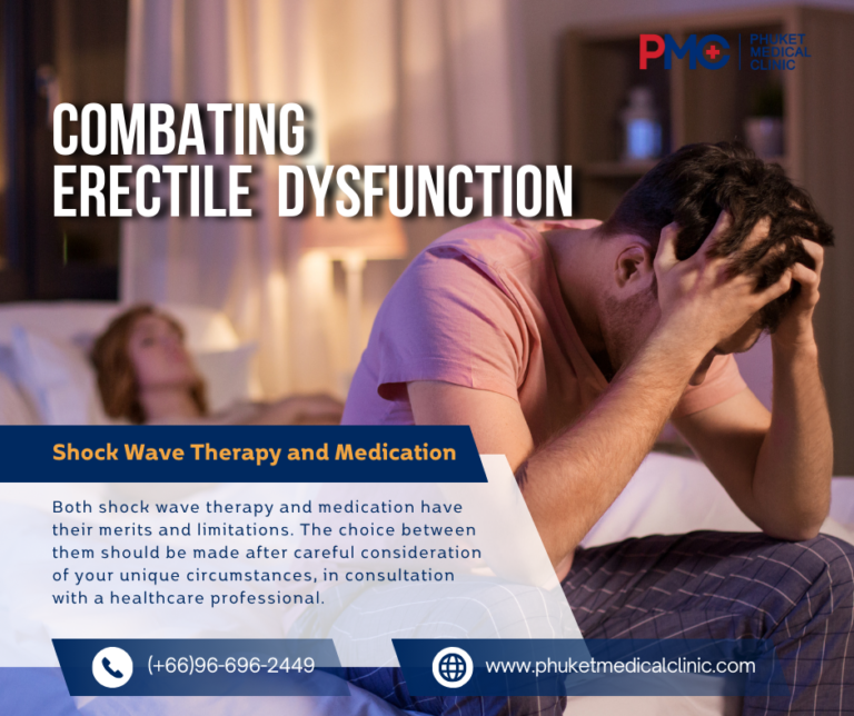 Combating Erectile Dysfunction Shock Wave Therapy and Medication