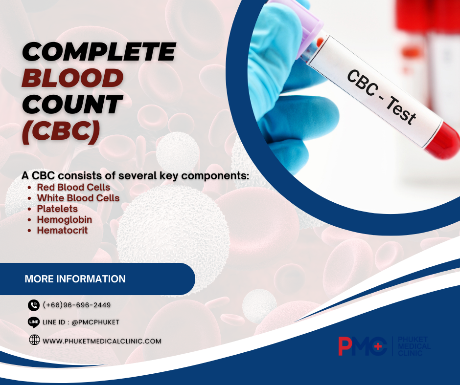 Complete Blood Count (CBC) at Phuket Medical Clinic