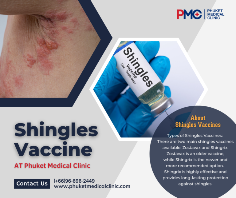 Get Shingles Vaccine at Phuket Medical Clinic