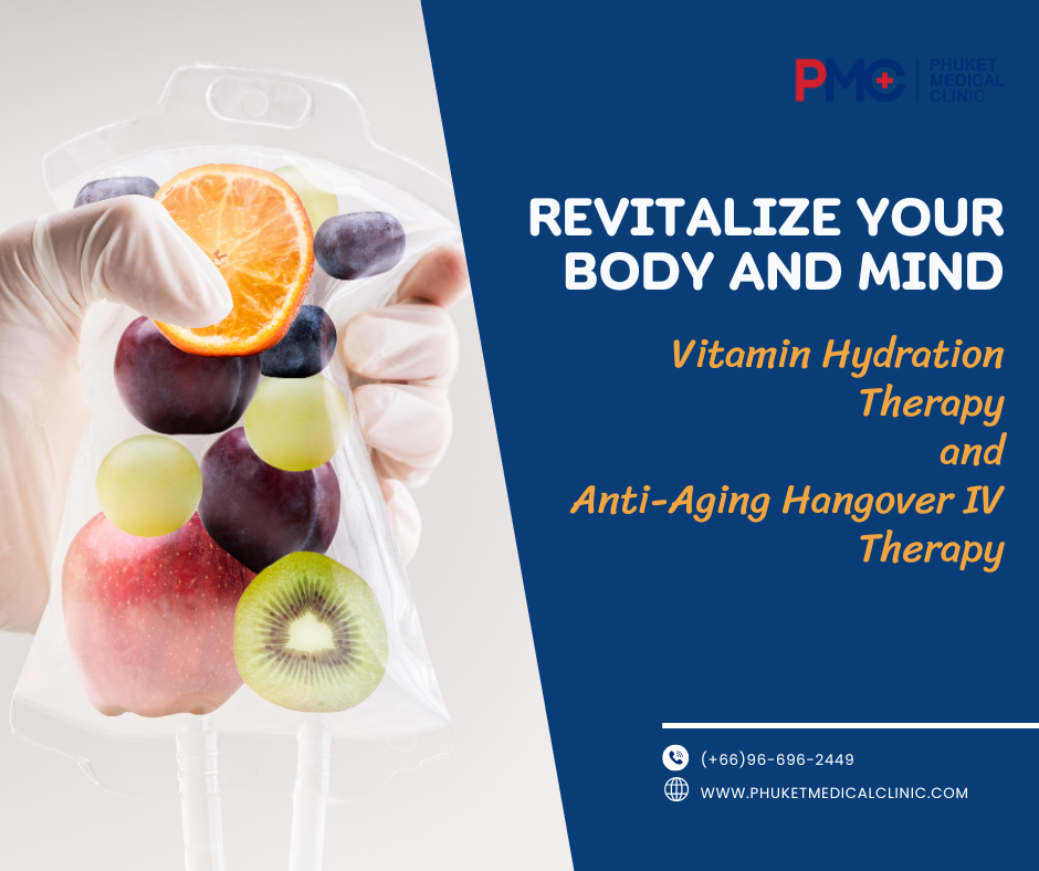 Revitalize Your Body and Mind with Vitamin Hydration Therapy and Anti-Aging Hangover IV Therapy