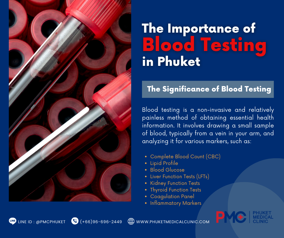 The Importance of Blood Testing in Phuket